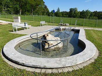 Barfußpfad Kneipp-Gesundheitsanlage Monheim